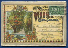 Windsor Ontario Canada 1920s Toronto Canada postcard folder PF344 picture