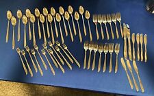 Oneida Community  Stainless Flatware TWIN STAR MCM  52 Pc. Rare Pieces. picture