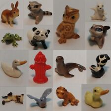Vintage Hagen Renaker Miniatures ~ Lot Of 15 ~ Animals and Fire Hydrant picture