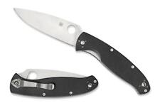 Spyderco Resilience C142GP G-10 Black Handles 8Cr13MoV Blade Steel Folding Knife picture