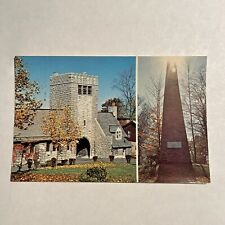 Postcard Fort Hill and Logan's Monument New York NY picture