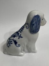 Vintage Zwiebelmuster Porcelain Dog 4