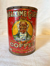 Welcome Guest vintage coffee can (rare) picture