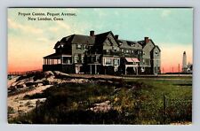 New London CT-Connecticut, Pequot Casino, Pequot Avenue, Vintage Postcard picture