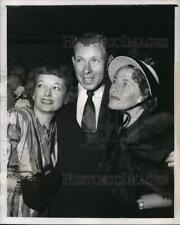 1948 Press Photo Marion Nixon, George Murphy & Wife Julie at Hollywood Party picture