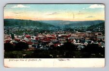 Bradford PA-Pennsylvania, Birds Eye View Bradford, Antique Vintage Postcard picture