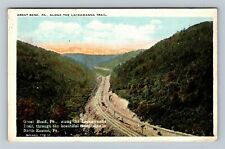Great Bend PA-Pennsylvania, Along Lackawanna Trail Vintage Souvenir Postcard picture