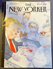 The New Yorker May 25, 2020 Donald Trump Cover Cartoon Trump Performing Surgery picture