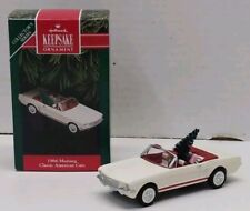 1992 Hallmark Christmas Ornament 1966 Mustang #2 Classic American Cars IN BOX picture