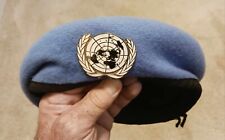 UN United Nations Beret Hat Cap - all original picture