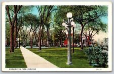 Postcard Washington Park, Dubuque, Iowa V106 picture