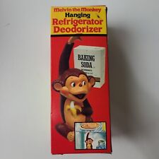 Vtg 1984 Melvin the Monkey Hanging Refrigerator Deodorizer New Old Stock Giftco picture