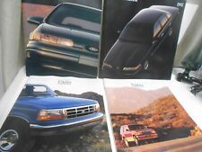 Original 1992 Ford Sales Brochure Catalog Lot F-Series Truck Explorer Taurus CV picture