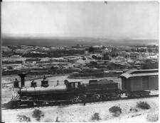 Photo:Railroad Scene,Locomotive,Queretaro,Mexico,1895 picture