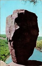 Balanced Rock Devils Lake State Park Wisconsin Rock Formation Historic Postcard picture