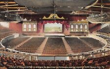 Interior of Convention Hall, Kansas City, Missouri, early postcard, used in 1908 picture
