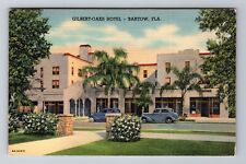 Bartow FL-Florida, Gilbert Oaks Hotel, Advertising, Vintage Souvenir Postcard picture