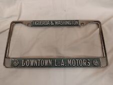 Mercedes-Benz of Los Angeles Downtown LA CA Car Dealer Metal License Plate Frame picture