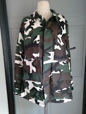 Propper Military Woodland Camouflage Long Sleeve Shirt Jacket Large Regular  NWT picture