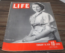 Vtg Life Magazine FEBRUARY 14, 1938 The Queen Of Egypt GREAT ADS picture