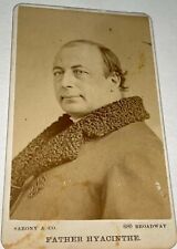 Rare Antique French Preacher & Theologian Père Hyacinthe Sarony NY CDV Photo picture