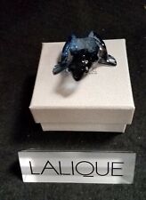 LALIQUE Rainette Grey Jumping Frog picture