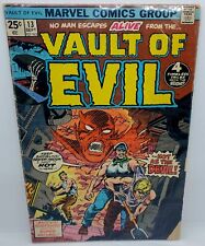 Vintage- Vault of Evil #13 (Marvel Comics, 1973) Bronze Age 1st Ed. 1st Print🔥 picture