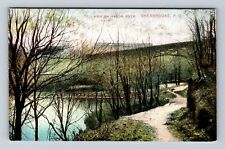 Sherbrooke-Quebec, Scenic Views on Magog River, Antique Vintage Postcard picture
