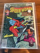 Spider-Woman #9 Comic Marvel 1978 Eye Of Needle Mark Gruenwald Carmine Infantino picture