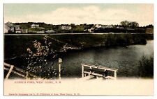 Antique Horne's Pond, Scenic Landscape, Private Mailing, West Dover, NH Postcard picture