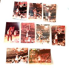 VINTAGE MAURICE CHEEKS SIXERS 10 BASKETBALL PHOTO LOT 1981 1982 9 PHOTOGRAPHS picture