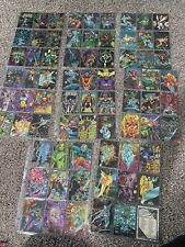 1992 Silver Surfer Prism Cards Complete Set of 1-72 Comic Images picture