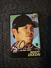 Scott Dixon Signed Indianapolis 500 Trading Card Indy Car 2023 Promo Hero picture