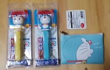 PEZ Doraemon Dorami-chan 50th Anniversary Collection set of 2  & Doraemon wallet picture