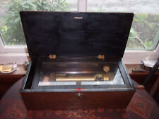 Antique & Original Mermod Freres Swiss Cylinder Music Box -Works Guaranteed picture