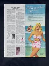 Magazine Ad* - 1948 - Tartan Suntan Lotion picture