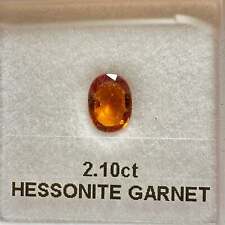 2.10ct Hessonite Garnet, Untreated Unheated, native cut picture