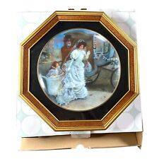 1986 Artaffects Portraits of American Brides #2 JACQUELINE Ltd Ed Plate FRAMED picture