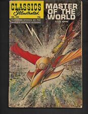 Classics Illustrated #163 Master of the World Jules Verne Sept 1961 FreeShipping picture