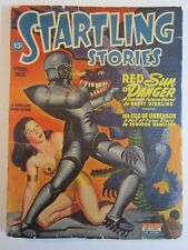 Startling Stories Pulp Vol. 12 #1, Apr 1945 VG+ Classic Bergey Robot Cover picture