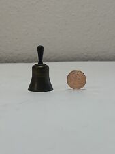 Vintage small brass bell 1 3/4” tall picture