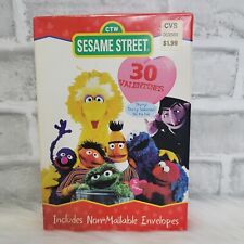 Sesame Street Vintage 1998 30 Valentines NIP Paper Magic Group  Henson *READ* picture