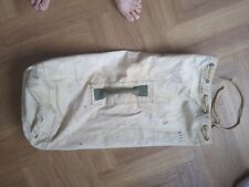 vintage 40s us navy sea bag canvas duffel / 1940s ww2 wwii picture