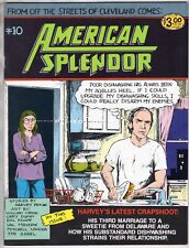 AMERICAN SPLENDOR #10 1985 1st Printing HARVEY PEKAR Val Mayerik cover & story picture