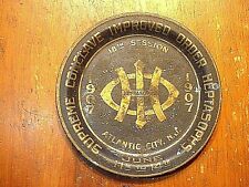 RARE 1907 Supreme Conclave Atlantic City Heptasophs Fraternal Change Tray picture