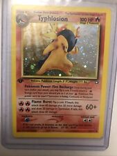 Pokemon Card - Typhlosion - Holo Shining - 1st Edition - Neo Genesis - picture