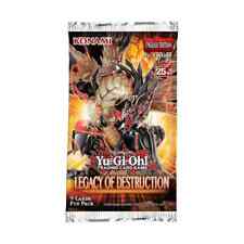 YuGiOh Legacy of Destruction Booster Pack of 9 Cards LEDE Sealed 1st Ed PREORDER picture