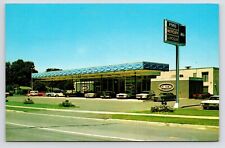 1985 Smith-Ford Center Car Dealership Main Street Norwich New York NY Postcard picture