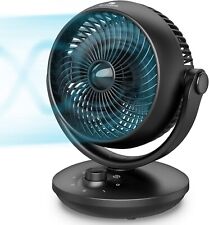 Dr. Prepare Air Circulator Fan for Bedroom, 8” Quiet Desk Fan, 70° Auto-Oscillat picture