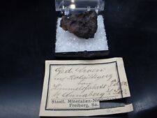 Historic & Rare Proustite Crystals Himmelsfahrts Mine Annaberg Saxony Germany picture
